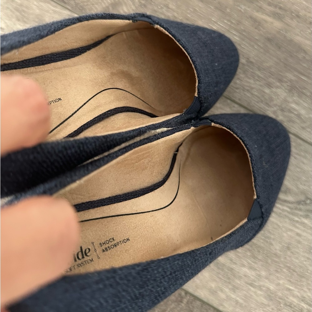 Life Stride Women's Dark Blue Loafers - Picture 2 of 7